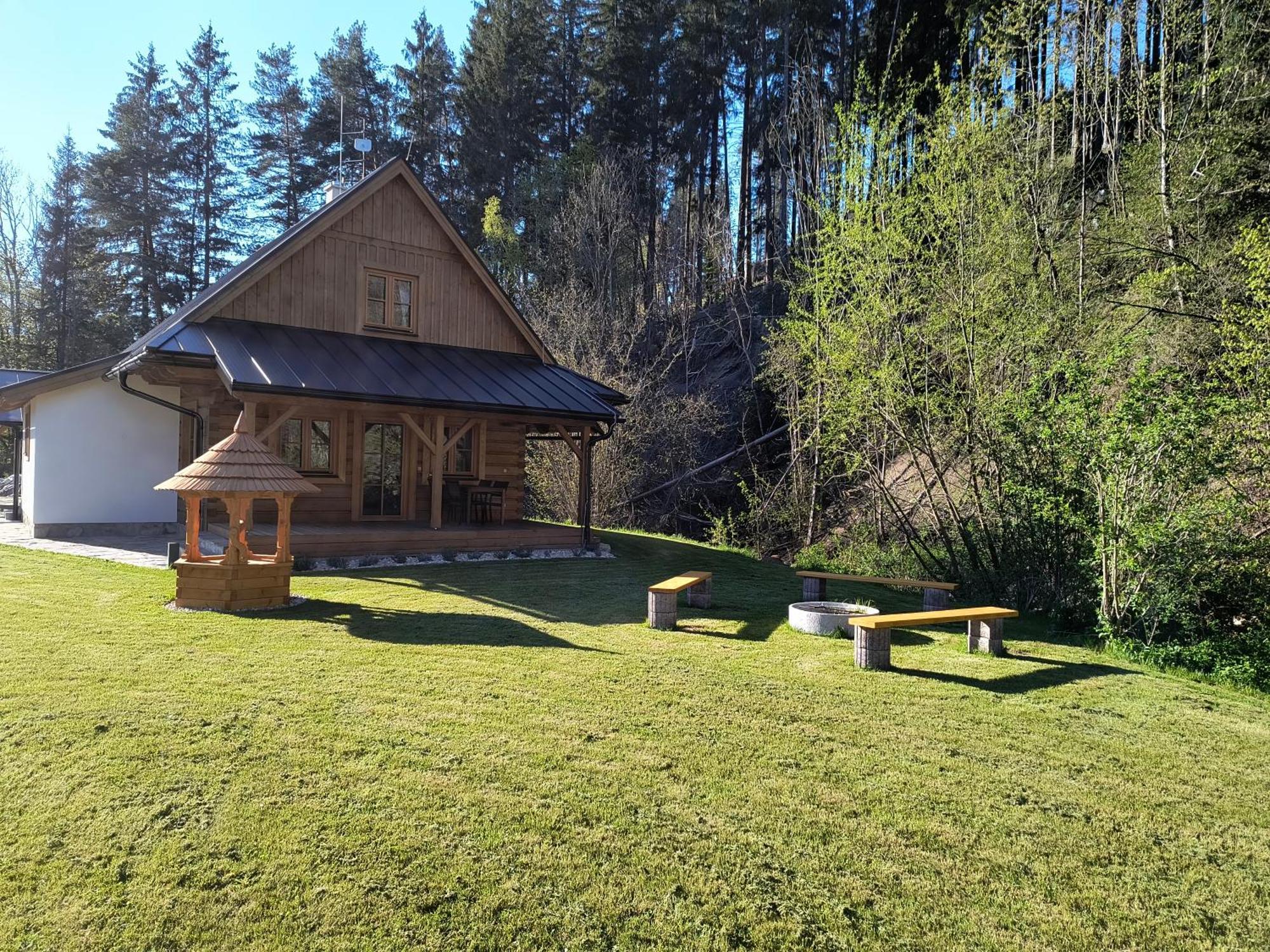Roubenka U Potoka Villa Velké Karlovice Kültér fotó